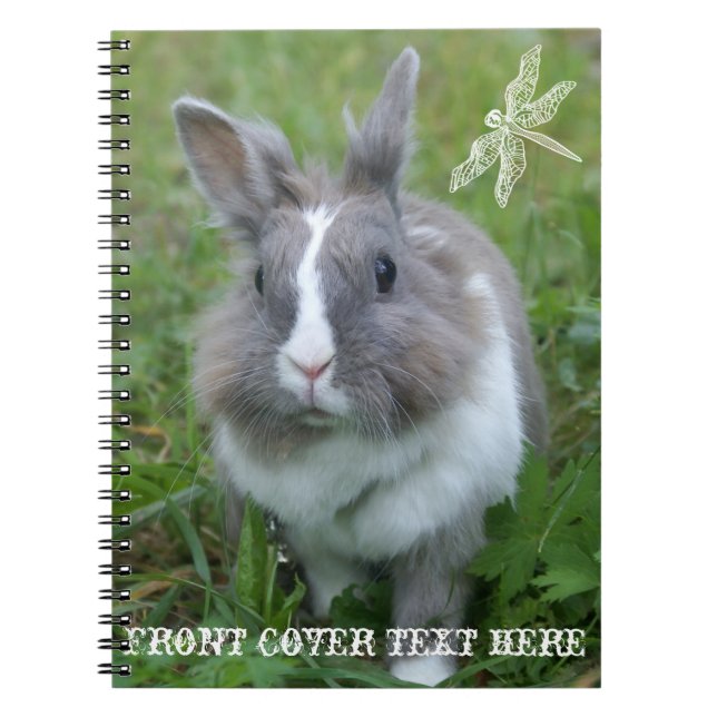 Rabbit bunny notebook (Front)