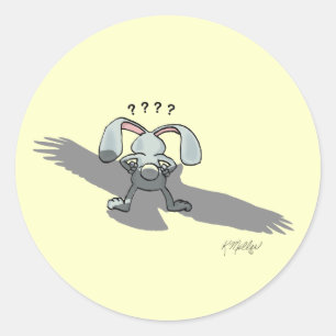 ????... Rabbit Cartoon Sticker