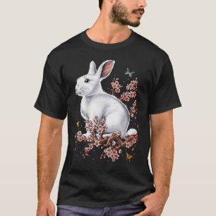 Rabbit Cherry Blossom T-Shirt