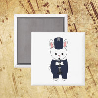 Rabbit Clarinet Marching Band Navy Blue White