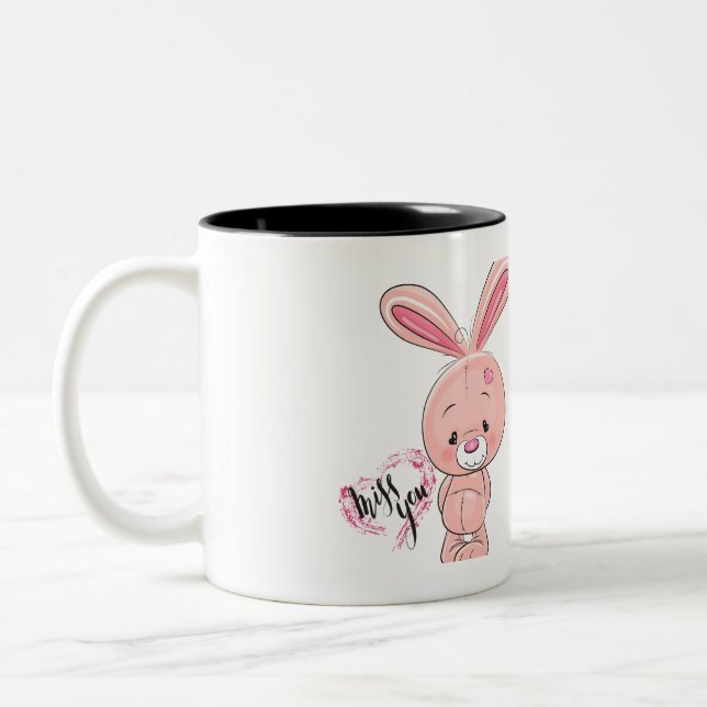 Rabbit coffee mug (Left)