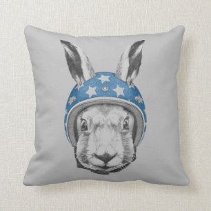 Rabbit Daredevil Cushion