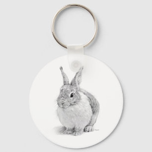Rabbit Day Key Ring