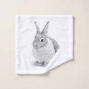 Rabbit Day Wash Cloth
