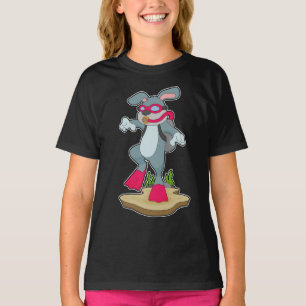 Rabbit Diver Oxygen bottle Diving T-Shirt