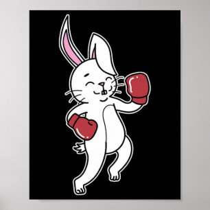 Rabbit Does Boxing Poster