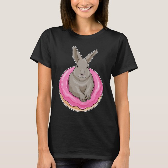 Rabbit Donut T-Shirt (Front)