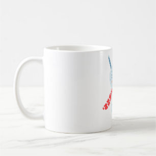 Rabbit drums coffee mug