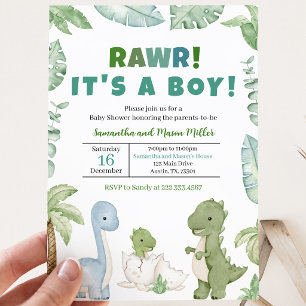 Rabbit Easter Brunch Party Invitation