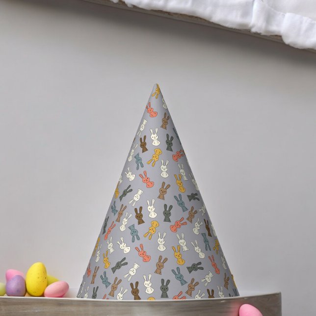 Rabbit Easter Bunny Cartoon Party Hat (rabbit cartoon bunny Paper party hat, Kids,adults,party birthday hat,Baby Shower,wedding,celebration)