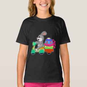 Rabbit Easter Easter egg Delivery service T-Shirt