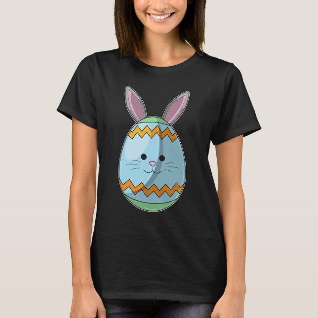 Rabbit Easter Easter egg T-Shirt (Front)