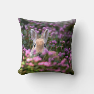 Rabbit farm cushion