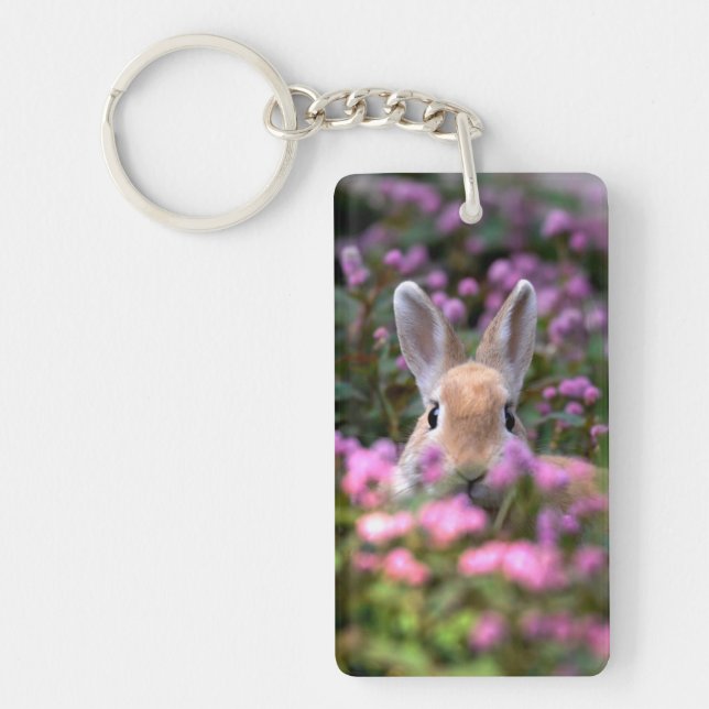 Rabbit farm key ring (Front)