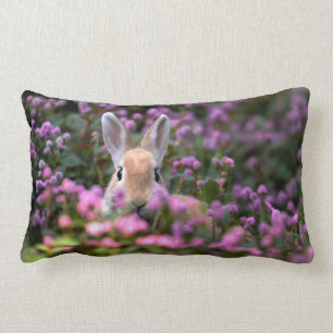 Rabbit farm lumbar cushion