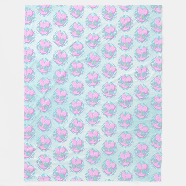 Rabbit Fleece Blanket (Front)