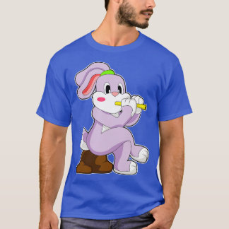 Rabbit Flute Music T-Shirt