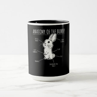Rabbit Gift |Anatomy Of Bunny Cute Rabbit Pet Love Mug