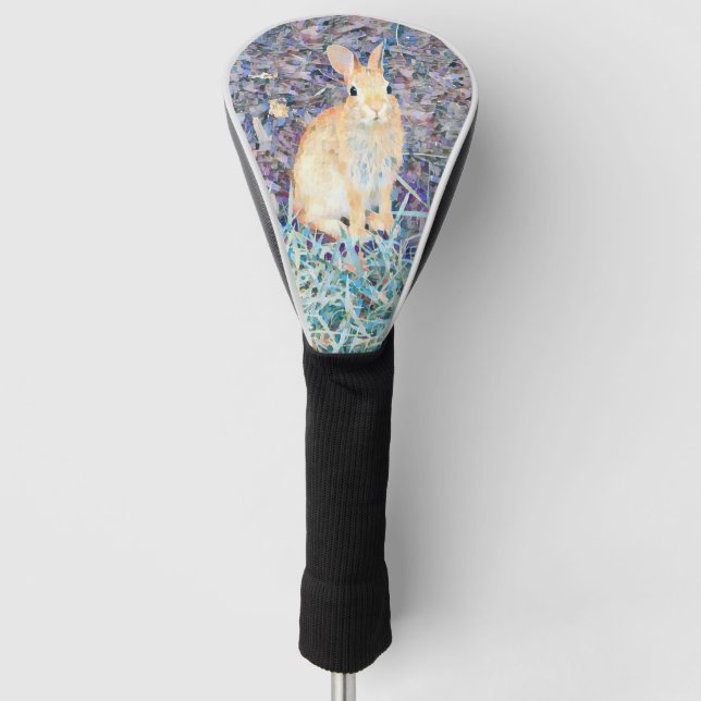 Rabbit Golf Head Cover (Front)
