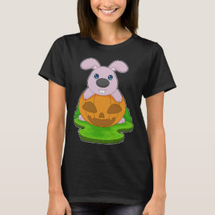 Rabbit Halloween Pumpkin T-Shirt