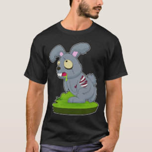 Rabbit Halloween Zombie T-Shirt