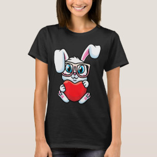Rabbit Heart Bunny Owner Easter Hare Rabbit T-Shirt