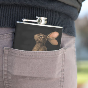 Rabbit Hip Flask