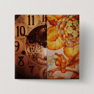 Rabbit hole 15 cm square badge