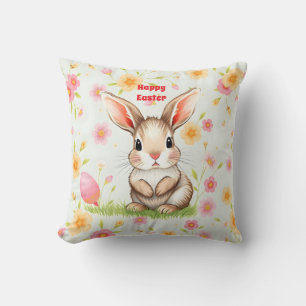 Rabbit Holiday Easter Modern Collection Cushion