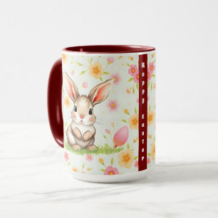 Rabbit Holiday Easter Modern Collection Mug