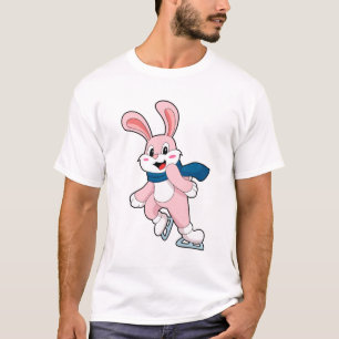 Rabbit Ice skating Ice skates T-Shirt