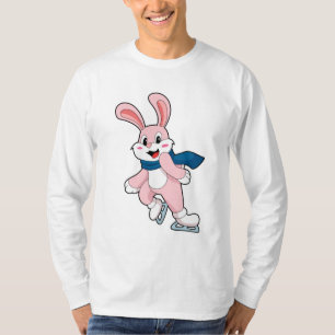 Rabbit Ice skating Ice skates T-Shirt
