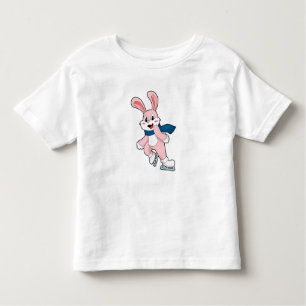 Rabbit Ice skating Ice skates Toddler T-Shirt