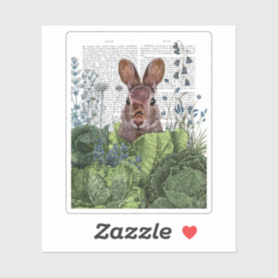 Rabbit in a Cabbage Patch