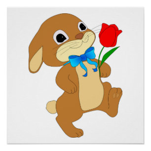RABBIT IN LOVE POSTER