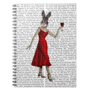 Rabbit in Red Dress Notebook