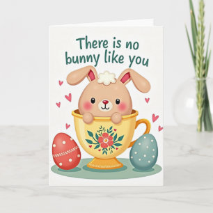 Rabbit In Teacup Gift Card