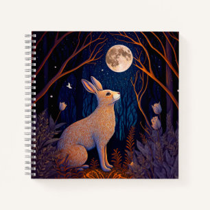 Rabbit in the Moonlight Notebook