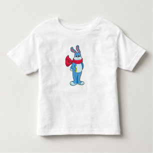 Rabbit in Winter with Scarf Toddler T-Shirt