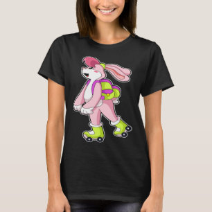 Rabbit Inline skating Roller skates Sports T-Shirt