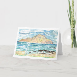 "Rabbit Island" Greeting Card
