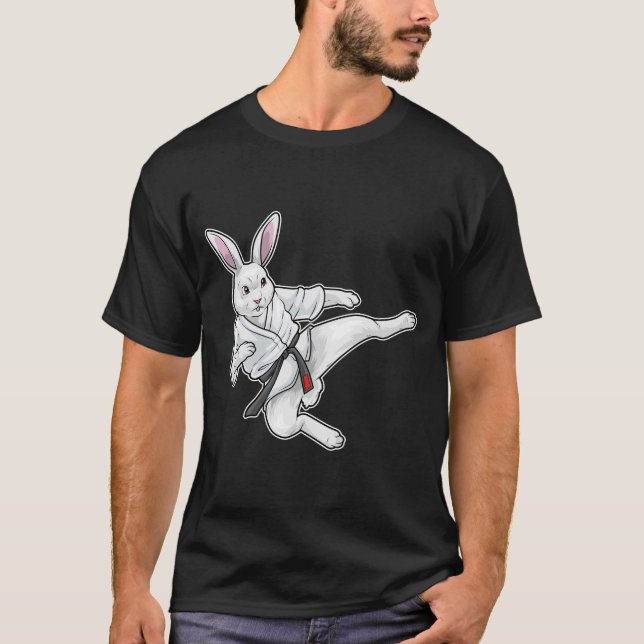 Rabbit Karate Martial arts T-Shirt (Front)