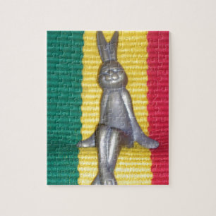 Rabbit Kingston Jamaica Glory Colours Jigsaw Puzzle