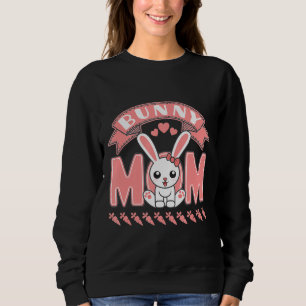 Rabbit Lover Bunny Mum Sweatshirt