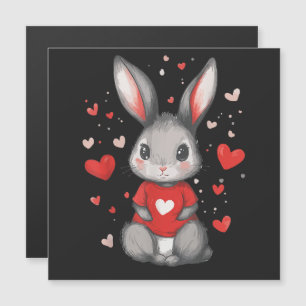 Rabbit Lover Heart Girl