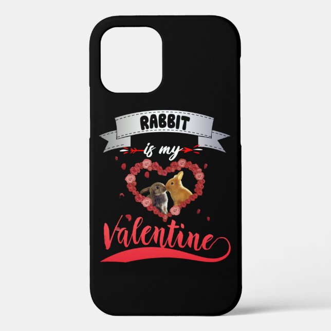 Rabbit Lover | Rabbit Is My Valentine Case-Mate iPhone Case (Back)
