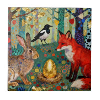 Rabbit, Magpie, Fox and “The Golden Goose Egg”