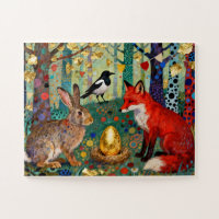 Rabbit, Magpie, Fox and “The Golden Goose Egg”