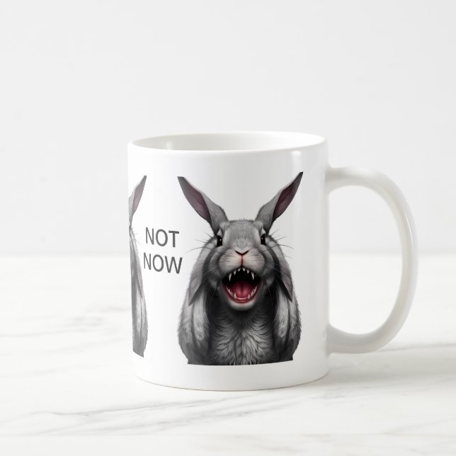 Rabbit Mug -  Not Now (Right)