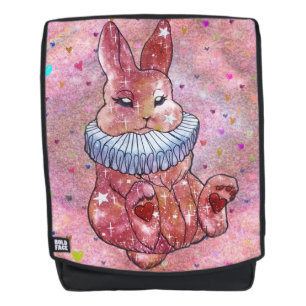 Rabbit named Ladybug Backpack